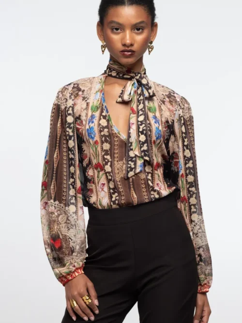 Peace & Chaos Opulence Top Γυναικείο Πουκάμισο - Image 7