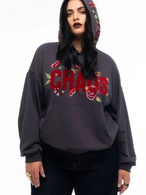 Peace & Chaos Thorns Hoodie Γυναικείο Φούτερ - Image 10