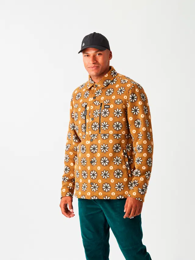 ανδρικό μπουφάν με λουλούδια από την picture, bemidji jacket