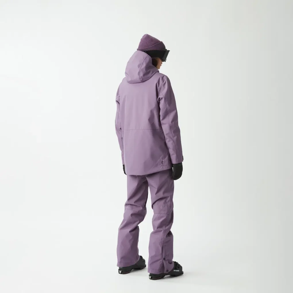 γυναικείο τεχνικό μπουφάν για χιονοδρομία σε μωβ χρώμα από την picture, glawi jacket