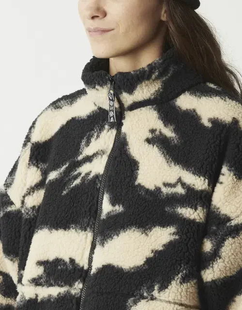 γυναικείο φλις μπουφάν με διχρωμία από την picture, gypsi zip fleece