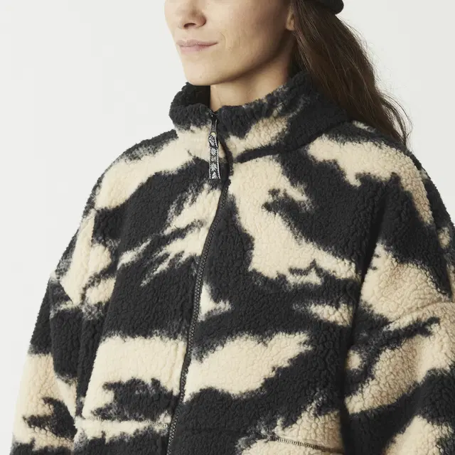 γυναικείο φλις μπουφάν με διχρωμία από την picture, gypsi zip fleece