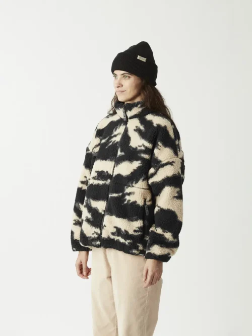 γυναικείο φλις μπουφάν με διχρωμία από την picture, gypsi zip fleece