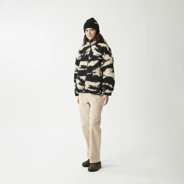 γυναικείο φλις μπουφάν με διχρωμία από την picture, gypsi zip fleece