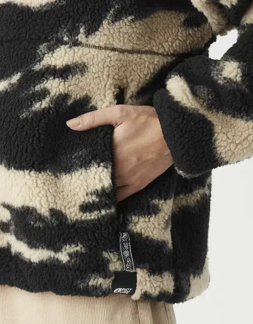 Picture Gypsi Zip Fleece Shadow Print Γυναικείο Μπουφάν - Image 6