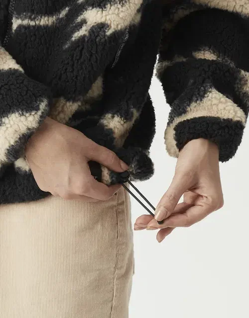 Picture Gypsi Zip Fleece Shadow Print Γυναικείο Μπουφάν - Image 7