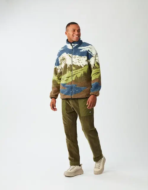 ανδρικό μπουφάν με διάφορα σχέδια από την picture, hafdals zip fleece