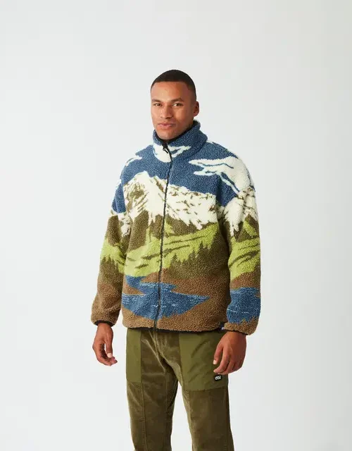 ανδρικό μπουφάν με διάφορα σχέδια από την picture, hafdals zip fleece