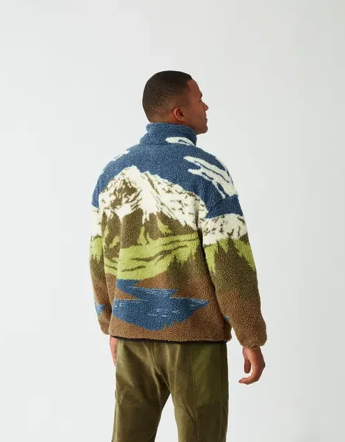 ανδρικό μπουφάν με διάφορα σχέδια από την picture, hafdals zip fleece