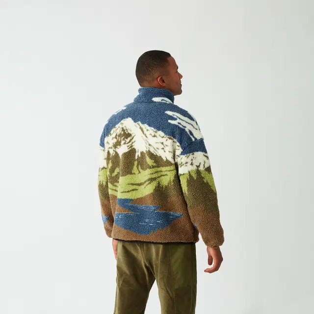 ανδρικό μπουφάν με διάφορα σχέδια από την picture, hafdals zip fleece