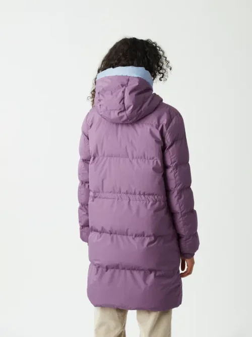 γυναικείο μακρύ μπουφάν σε μωβ χρώμα από την picture, inukee rev jacket