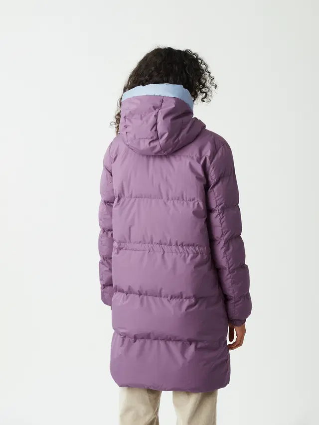γυναικείο μακρύ μπουφάν σε μωβ χρώμα από την picture, inukee rev jacket