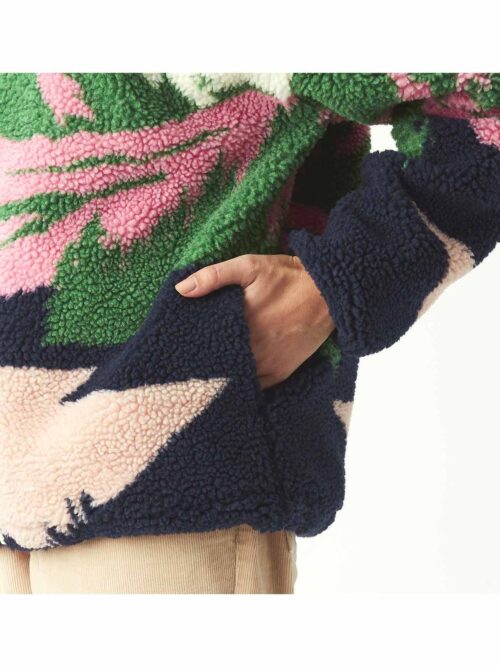 Picture Nyss Zip Fleece Cloudy Landscape Γυναικείο Μπουφάν - Image 5