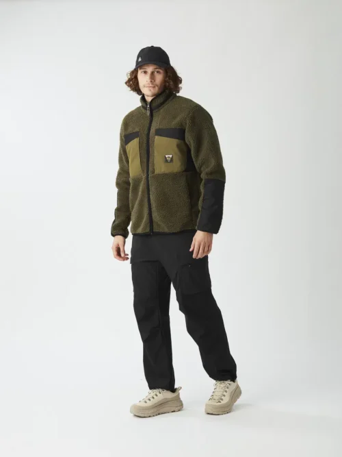 Picture Pmbton Zip Hoodie - Tobacco Black Ανδρικό Μπουφάν - Image 5