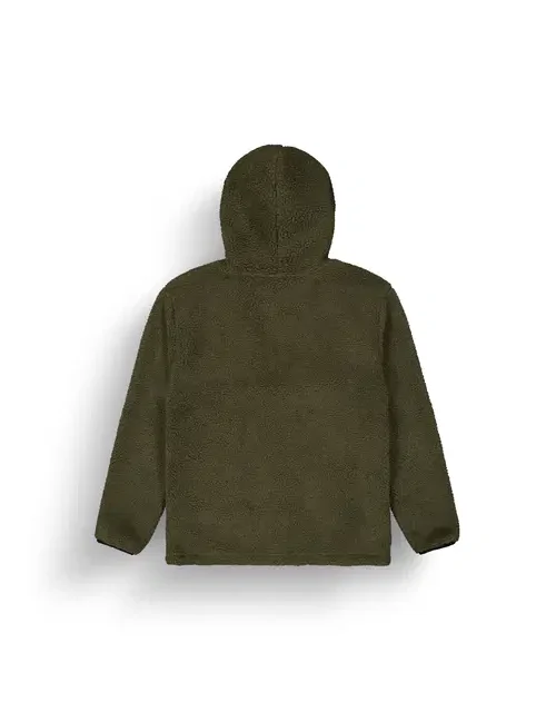 ανδρικό γούνινο μπουφάν σε πράσινο χρώμα από την Picture, pmbton zip hoodie