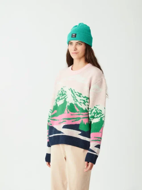 γυναικείο πλεκτό πουλόβερ με βουνά από την Picture, wak knit