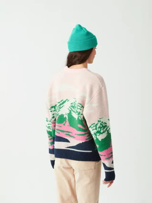 γυναικείο πλεκτό πουλόβερ με βουνά από την Picture, wak knit