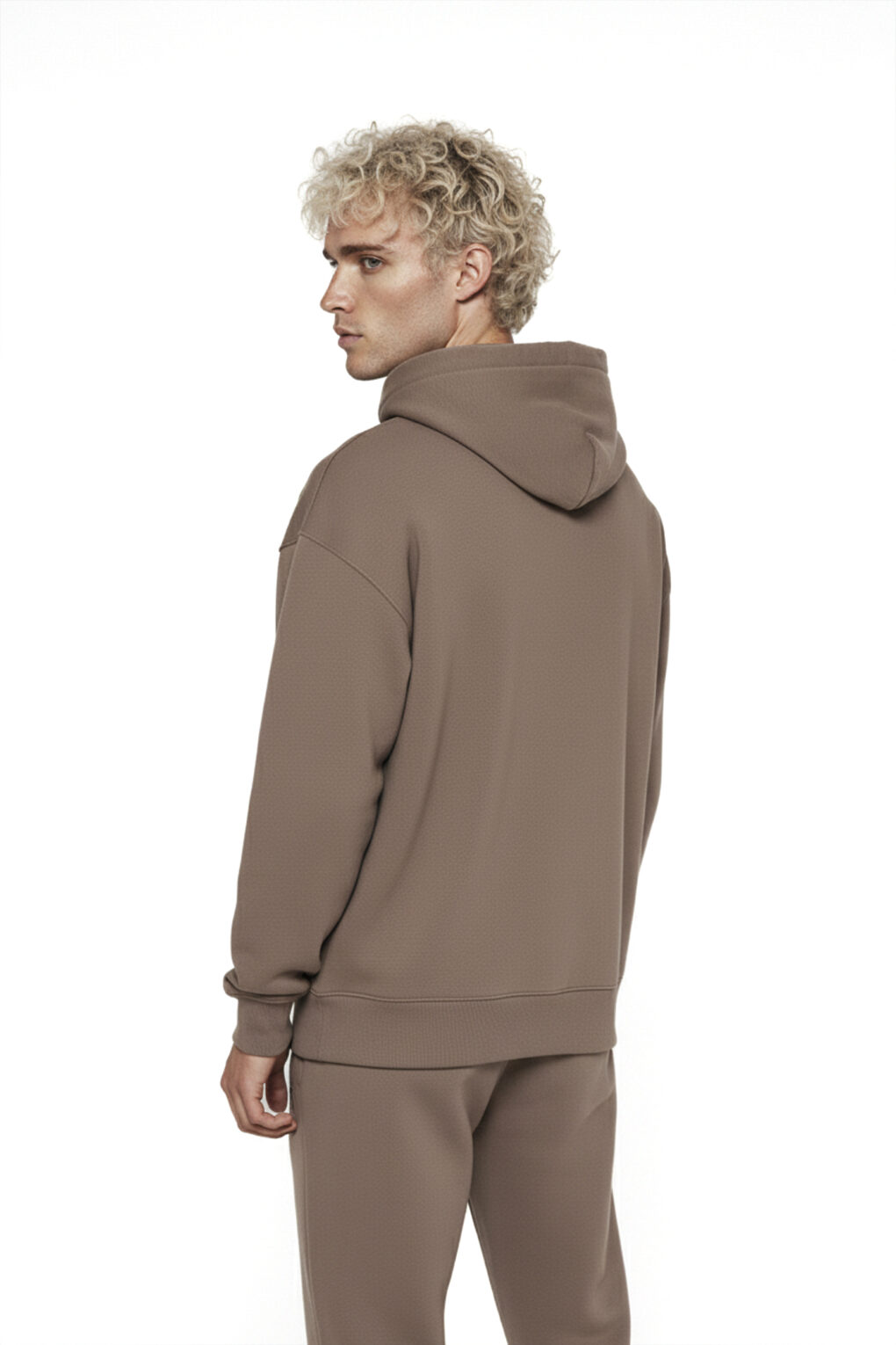 φούτερ σε μπεζ χρώμα από την prophet, angel hoodie