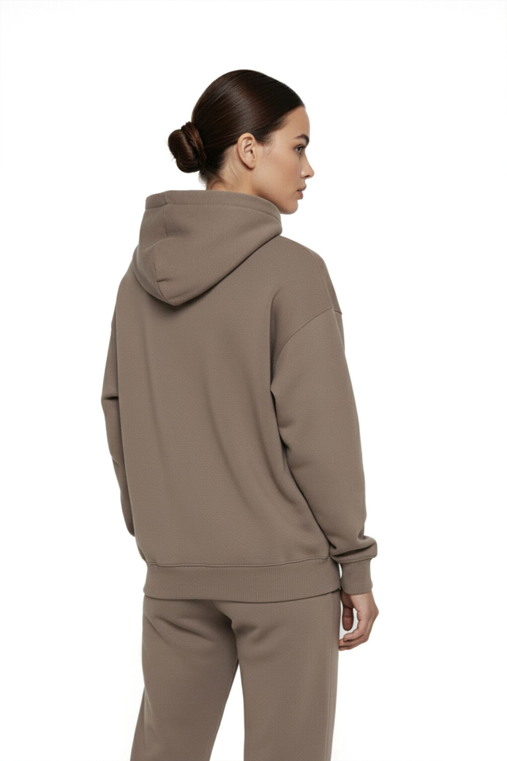 φούτερ σε μπεζ χρώμα από την prophet, angel hoodie