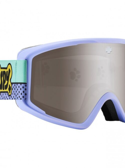 παιδική μάσκα με διάφορα σχέδια από την spy, crusher elite jr eco wiener dog silver mirror