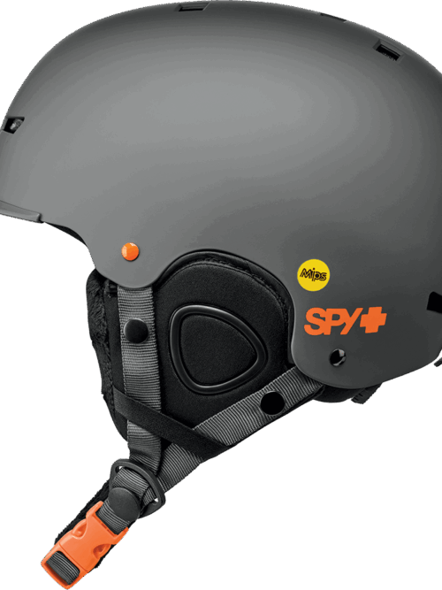 παιδικό κράνος σε γκρι χρώμα από την spy, lil galactic mips matte gray