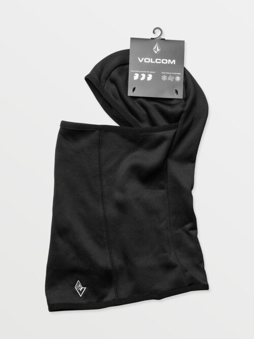 κουκούλα σε μαύρο χρώμα από την volcom, face pow hood