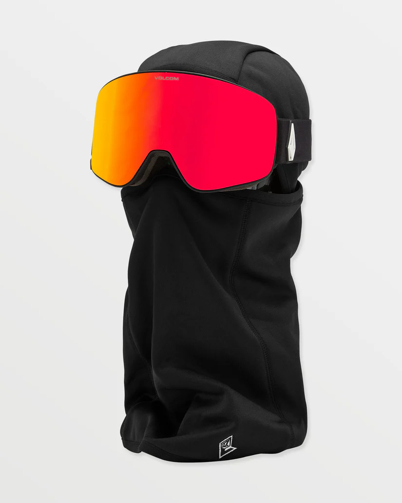 κουκούλα σε μαύρο χρώμα από την volcom, face pow hood