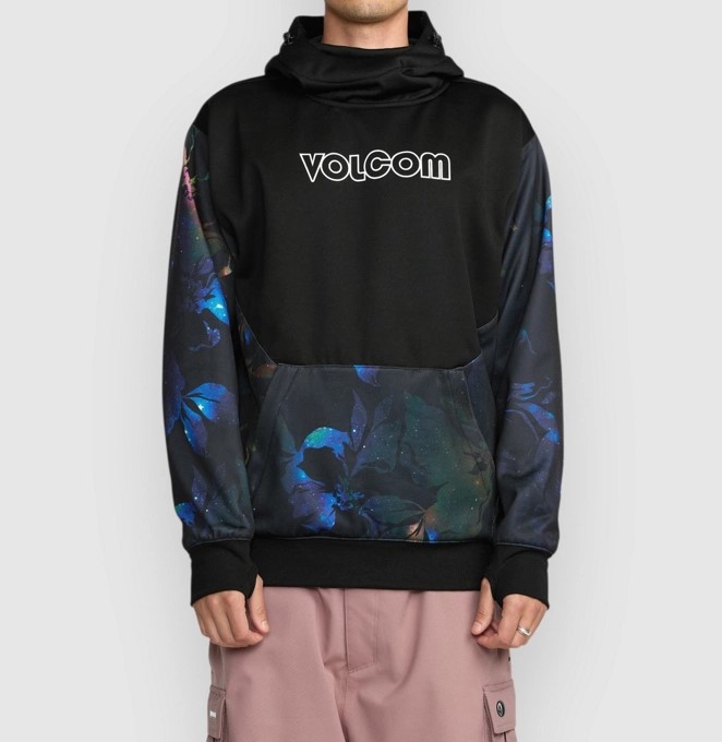 ανδρικό φούτερ με σχέδιο από την volcom, hydro riding hoodie