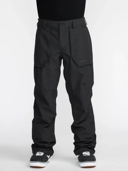 ανδρικό παντελόνι για σκι ή σνοουμποραντ σε μαύρο χρώμα από την volcom, roan pant