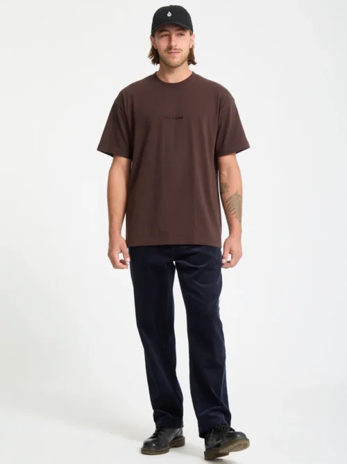 Volcom Stone T-shirt - Cacao Ανδρική Μπλούζα - Image 6