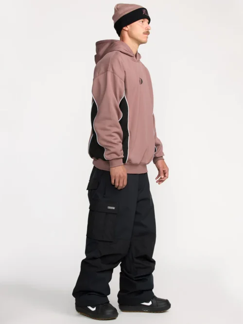 Volcom Vital Hydro Hoodie - Mauve Ανδρικό Φούτερ - Image 4