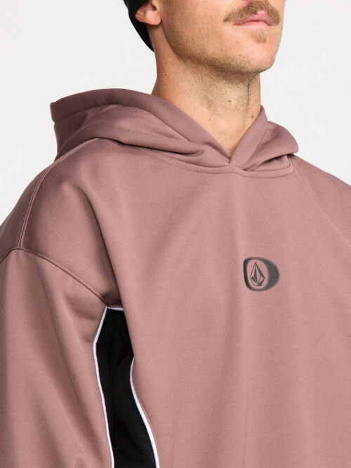 Volcom Vital Hydro Hoodie - Mauve Ανδρικό Φούτερ - Image 6