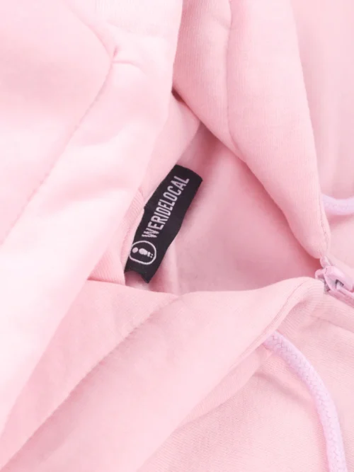 We Ride Local All Terrain Baby Pink Zipped Hoodie Ζακέτα - Image 4