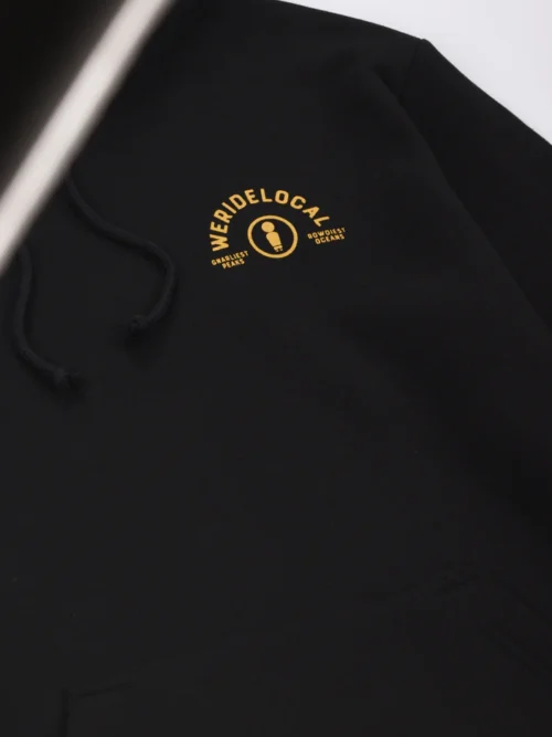 We Ride Local All Terrain Black Hoodie Φούτερ - Image 4