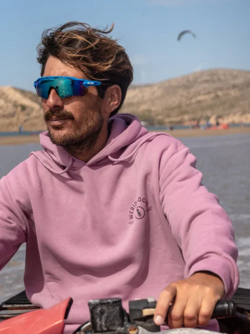 We Ride Local All Terrain Dusty Rose Hoodie Φούτερ - Image 5