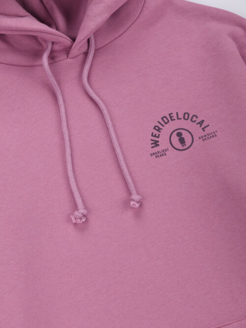 We Ride Local All Terrain Dusty Rose Hoodie Φούτερ - Image 10