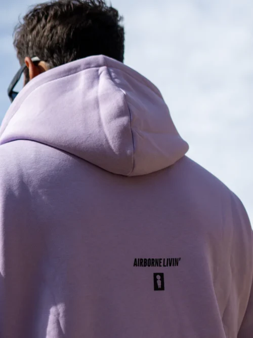 We Ride Local Big Shot Lilac Hoodie Φούτερ - Image 9
