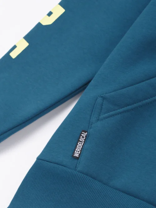 We Ride Local Code Teal Hoodie Φούτερ - Image 6