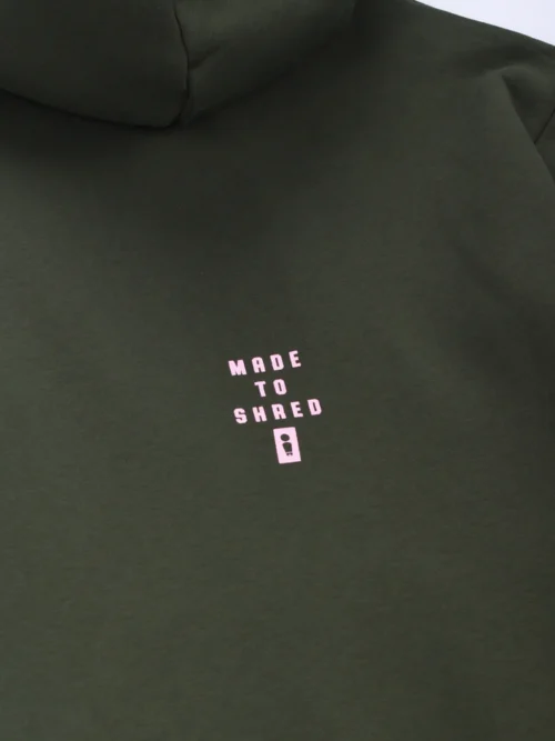 We Ride Local Division Army Zipped Hoodie Ζακέτα - Image 5