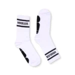 κάλτσες σε λευκό χρώμα από την we ride local, division white socks