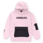 γυναικείο φούτερ σε ροζ χρώμα από την we ride local, enigma baby pink women hoodie