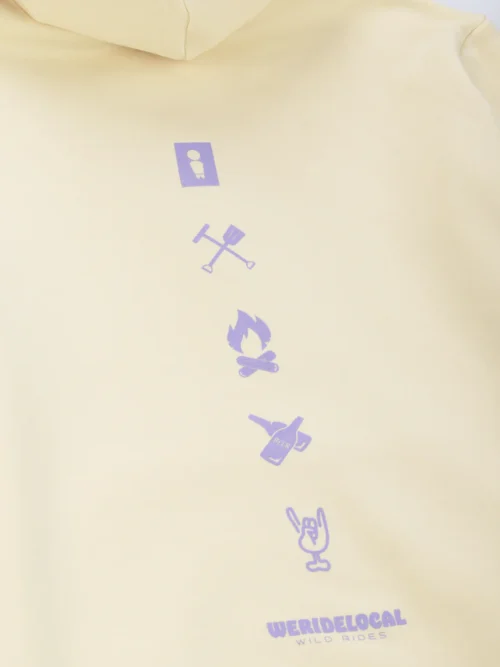 We Ride Local Wild Rides Banana Hoodie Φούτερ - Image 7