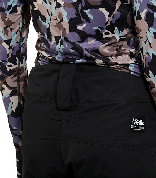 Horsefeathers Diane Snow Pants - Black Γυναικείο Παντελόνι - Image 6