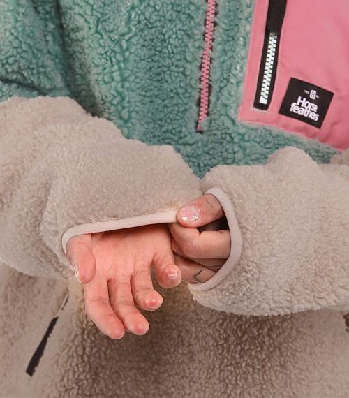 Horsefeathers Elvira Fleece Sweatshirt - Frosty Green Γυναικείο Φούτερ - Image 7