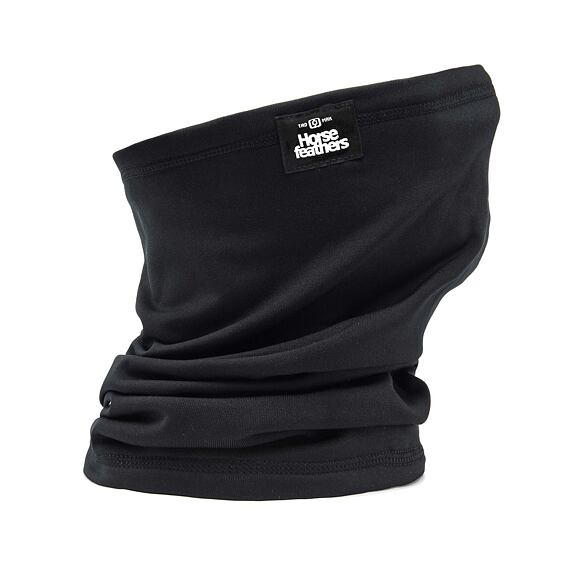 λαιμός σε μαύρο χρώμα από την horsefeathers, neck warmer black
