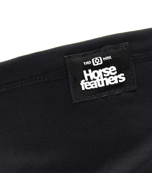 λαιμός σε μαύρο χρώμα από την horsefeathers, neck warmer black