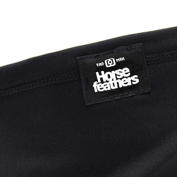 λαιμός σε μαύρο χρώμα από την horsefeathers, neck warmer black