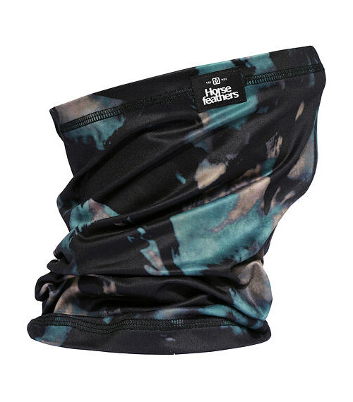 λαιμός με σχέδιο και μαύρο φόντο από την horsefeathers, neck warmer