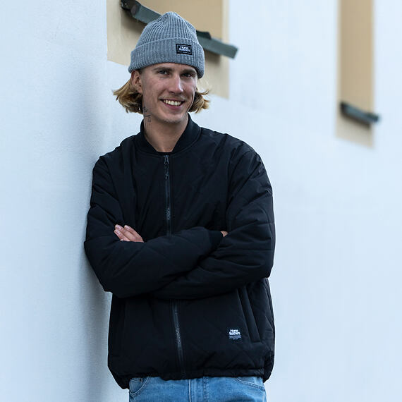 ανδρικό μπουφάν σε μαύρο χρώμα από την horsefeathers, rascal jacket