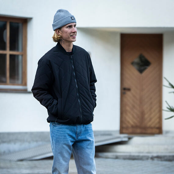 ανδρικό μπουφάν σε μαύρο χρώμα από την horsefeathers, rascal jacket